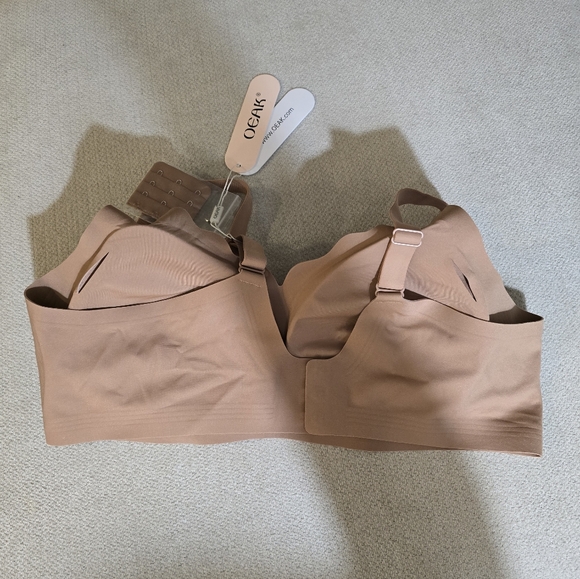 NWT Oaek Scalloped Wireless Bra Size 2x - Picture 6 of 7